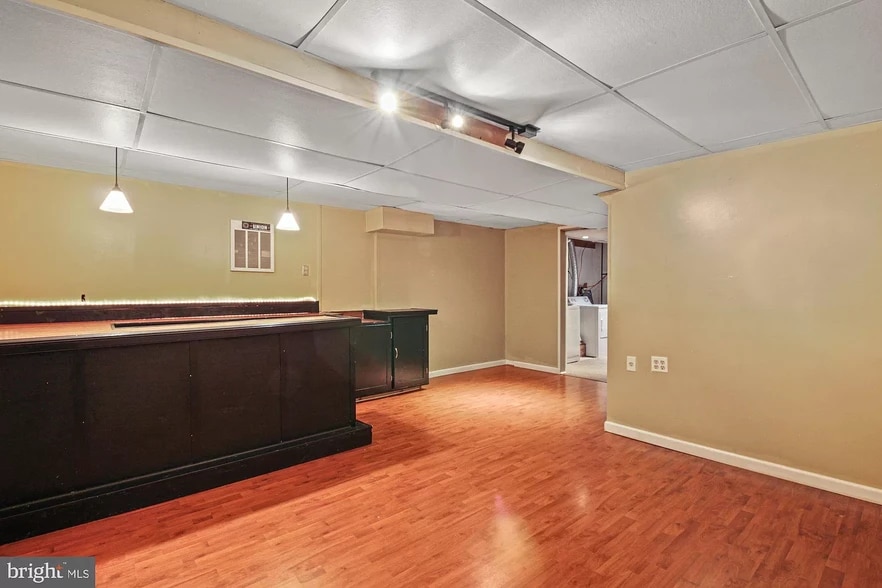 Basement rec room (view 2) - 1 Dogwood Ln