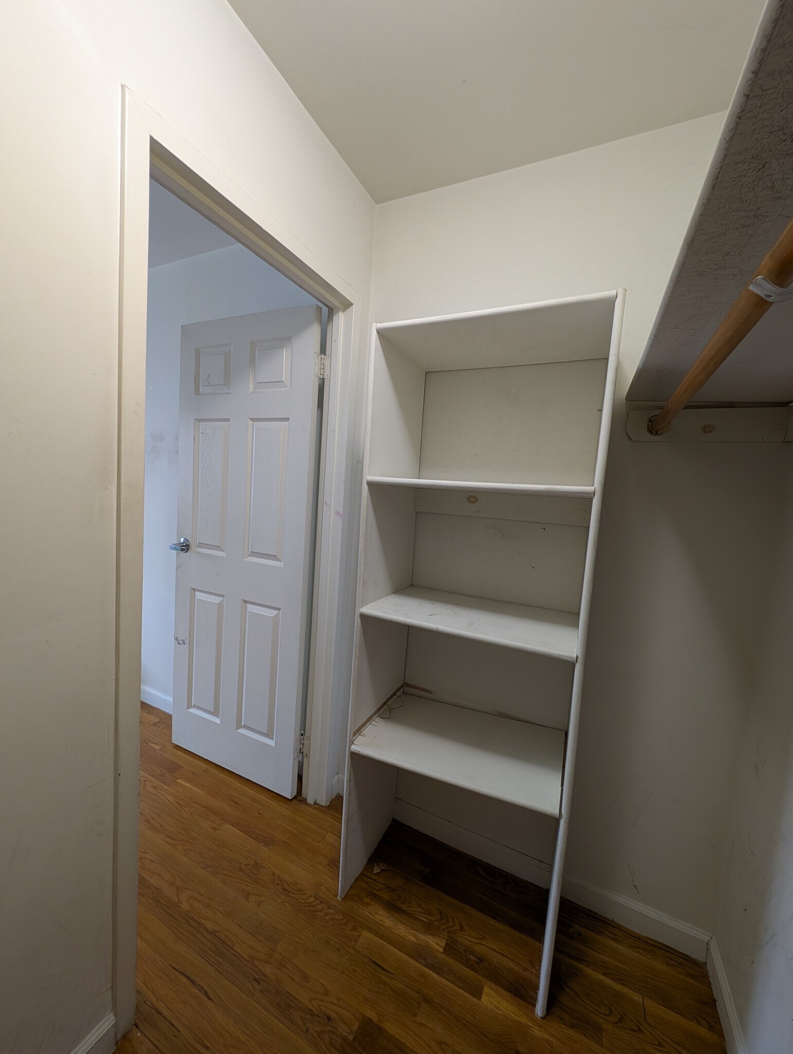 Inside walk-in closet - 755 Essex St