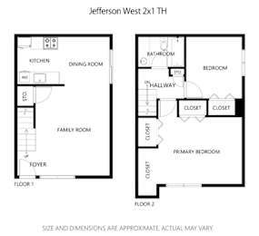 Floorplan - Jefferson West