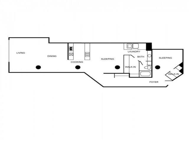 Floorplan - South Side on Lamar