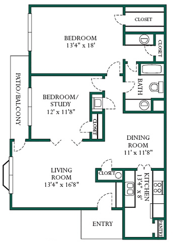 2BR/1BA - Braeswood Park Condominiums
