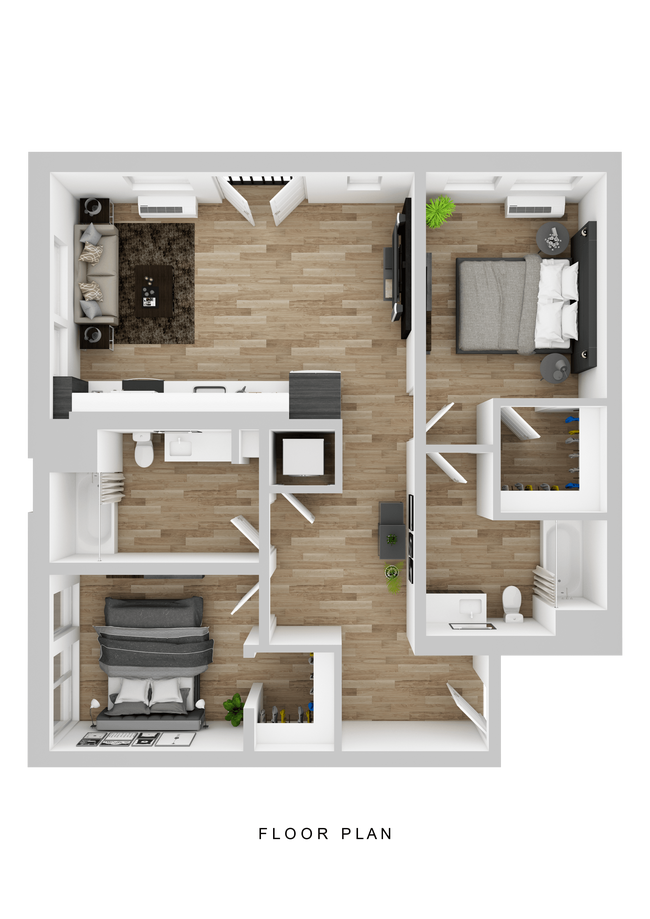 Floorplan - Hyas Point Apartments