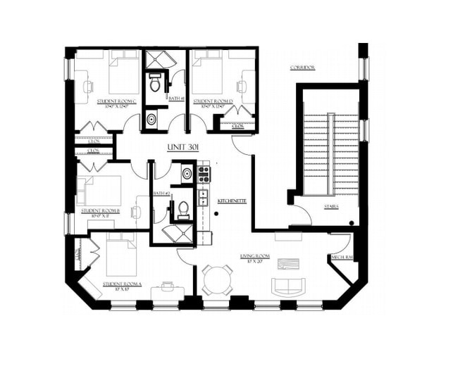 Unit 301 - The Lofts on Second Street