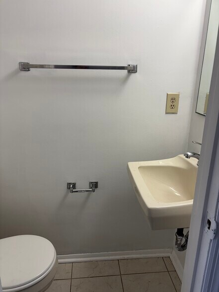 1/2 bathroom down stairs. - 2806 Newton Ct