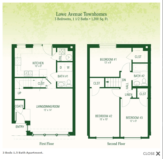 3BR/1.5BA - Whistler's Crossing