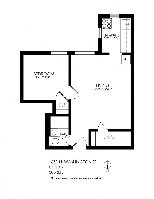 Floorplan - 1651 Washington