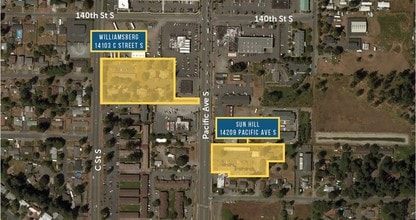 Aerial - Cornerstone Apartments