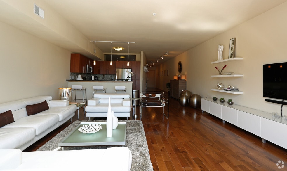 Living Room - The Oregon at South Water Works