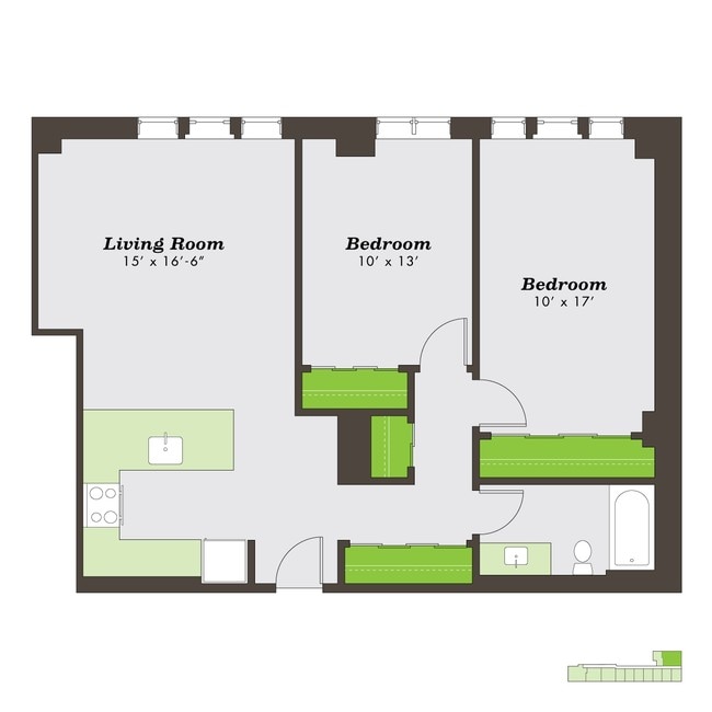 Floorplan - The Sutherland