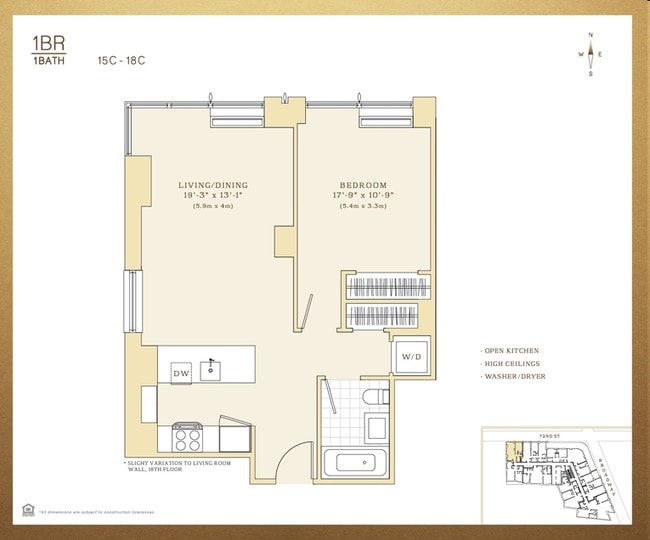 1BR/1BA - The Corner