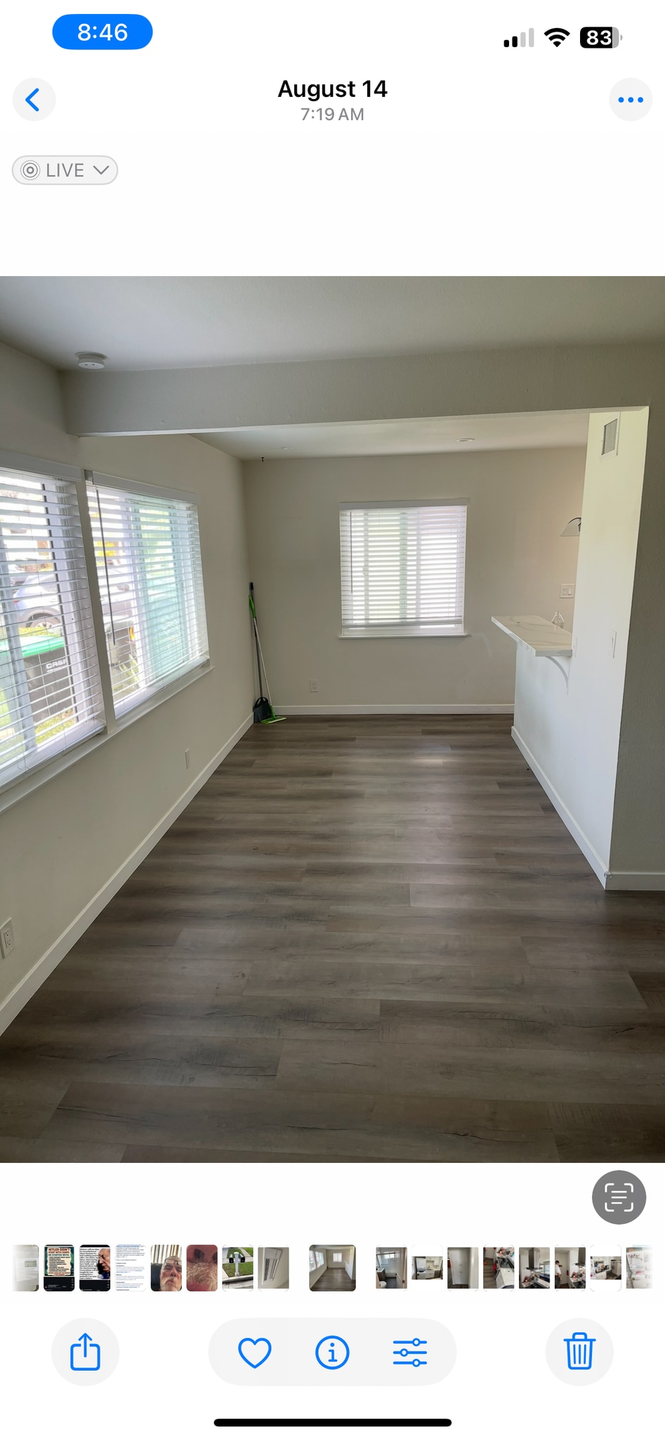 New flooring - 2192 American Ave