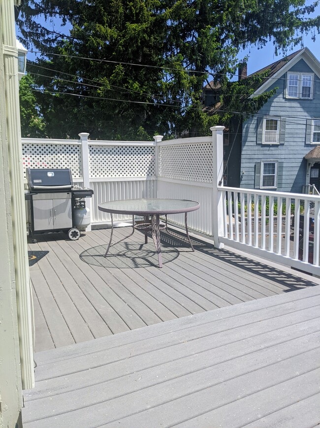 Deck for hosting or relaxing - 63 Essex St