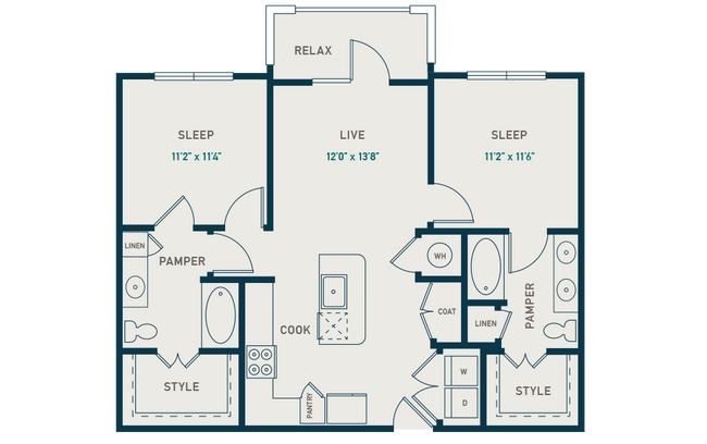 Floorplan - Maple (Maple + Denton)