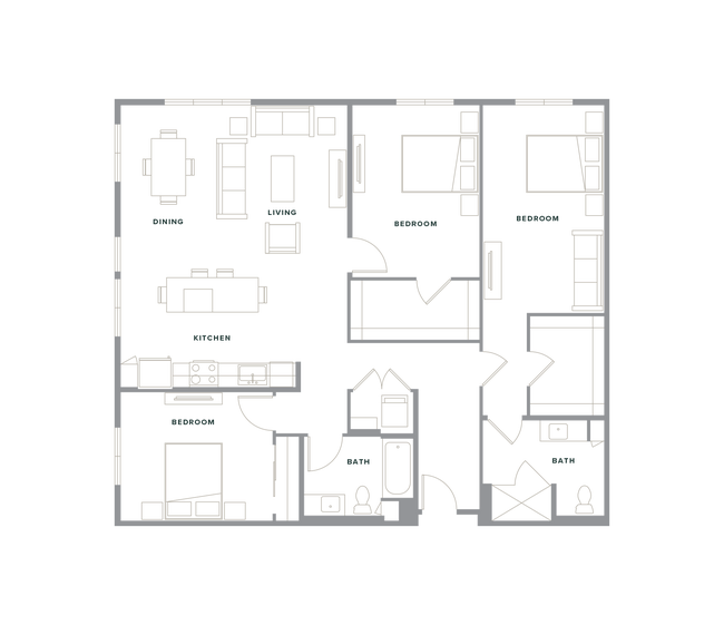 Floorplan - The Crosby at Hollywood Park