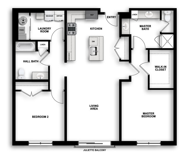 Explore this elegant urban retreat designed for modern living and convenience. - 30 Court Street Apartments