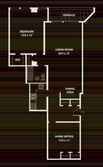 1BR/1BA - LexLofts