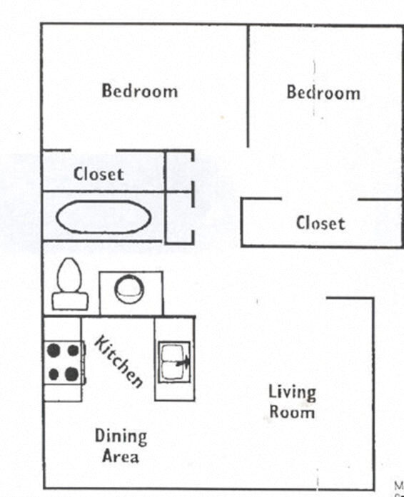 Floorplan - Orchards Apartments