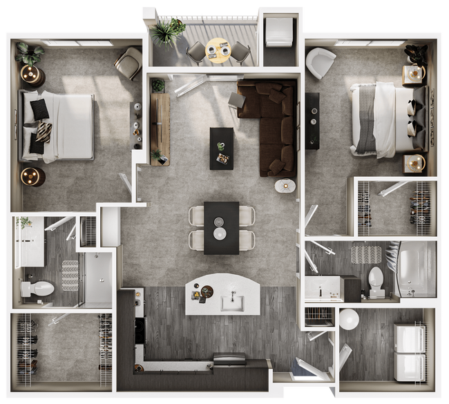 Floorplan - Altair Luxury Apartments