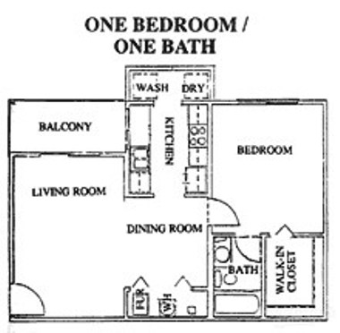 Floorplan - Elmwood Apts