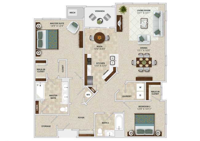 Floorplan - Siena Luxury Residences