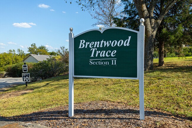 Brentwood Trace is just off of Old Hickory Blvd at I-65 - 760 Fox Ridge Dr