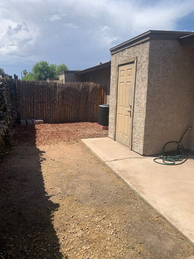 Backyard and Storage Room - 1308 W 3rd St