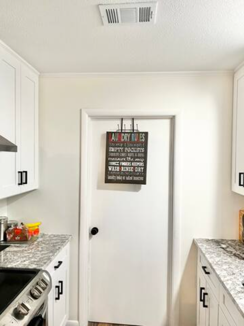 Kitchen/Laundry Door - 6310 Shirley Dr