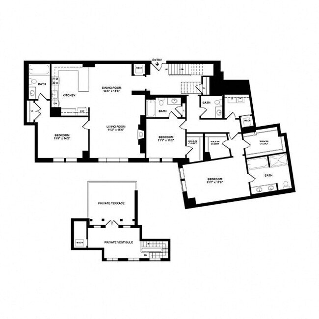 Floorplan - The Woodley