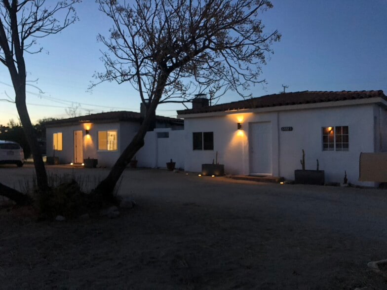 Property at night - 6432 Smoketree Ave