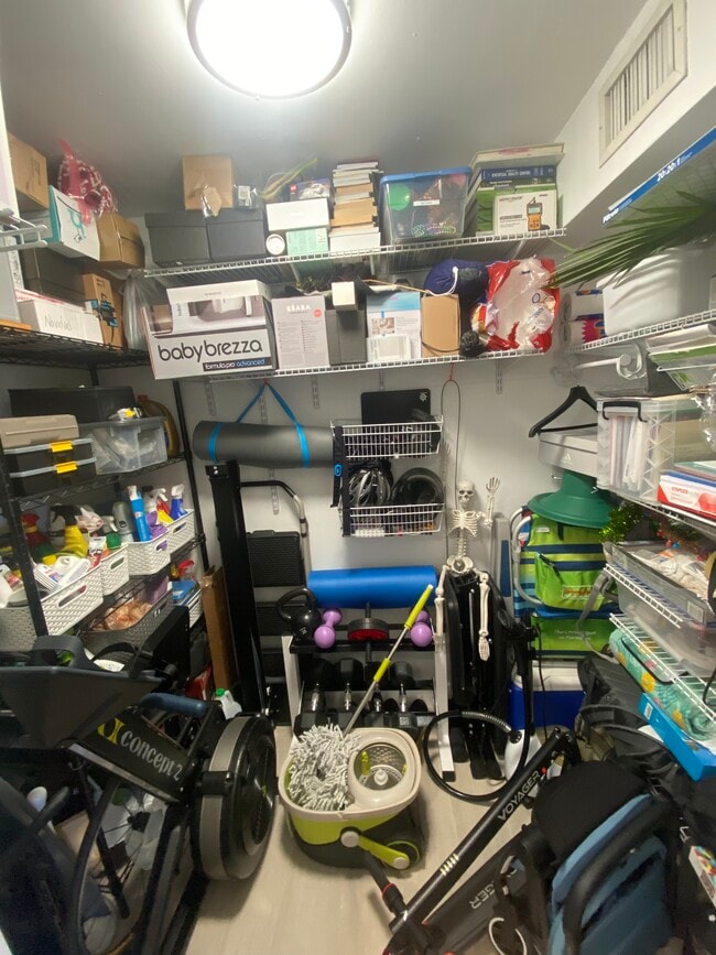 In unit storage closet - 600 NE 36th St