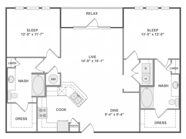 Floorplan - AMLI West Plano