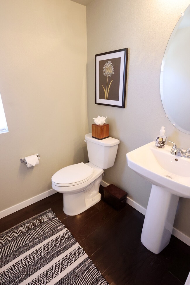 Powder room on main level. - 15637 E Broncos Pl