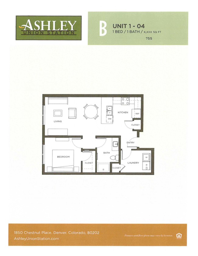 Floorplan - Ashley Union Station