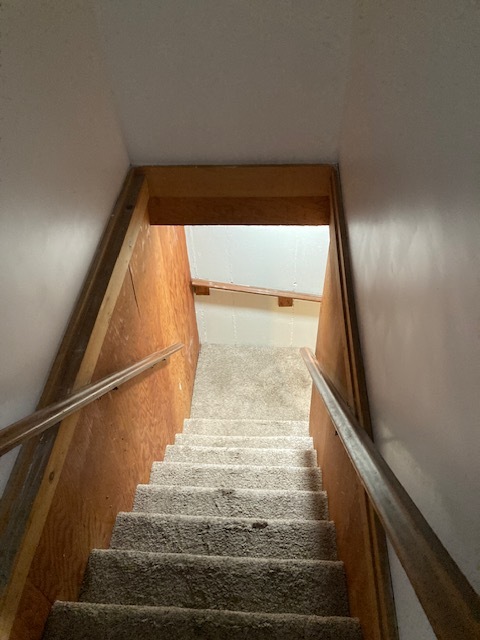 Stairs to basement - 269 Mill St