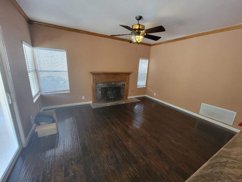 Downstairs Fireplace Area - 28045 Magic Mountain Ln
