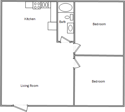 Floorplan - Cedar Hollow Apartments