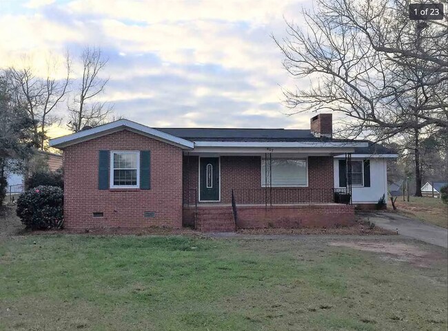 front of home - 407 Collins Ave