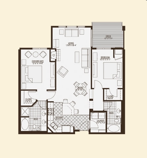 2BR/2BA - Park Crest on Nicollett