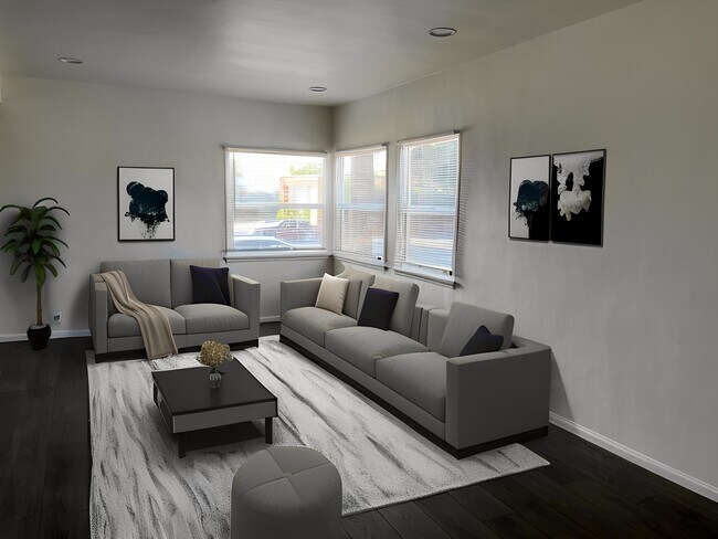Living Room - 9028 Crenshaw Blvd