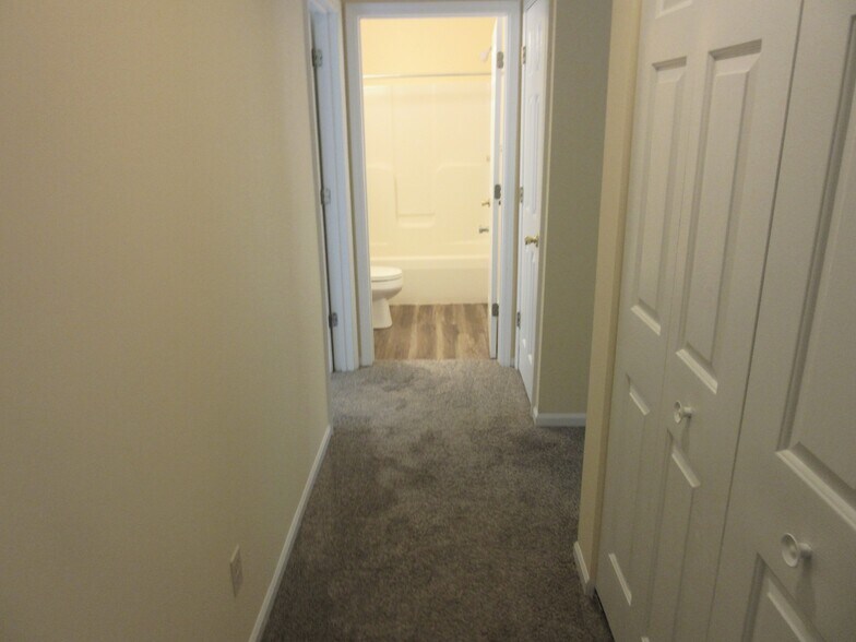 Hall Closet Enclosing Washer & Dryer - 6443 Charles Snider Rd