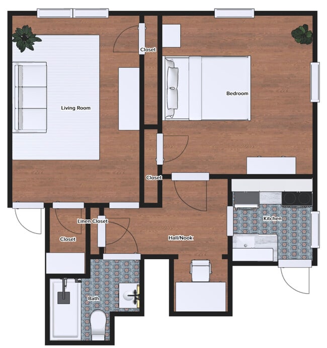 Floorplan - Clark Terrace