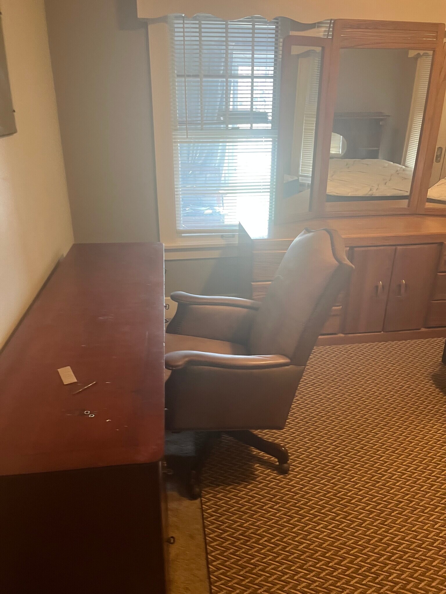 Bedroom desk - 2118 Elm St