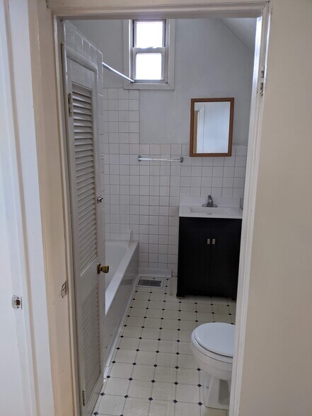 Bathroom from doorway - 1427 N Elk Grove Ave