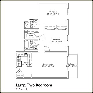 Large 2BR/1.5BA - 45 North Street