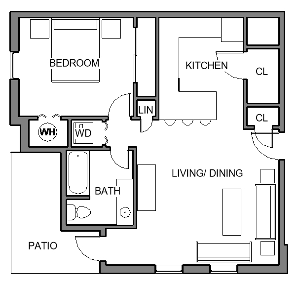 Floorplan - 260 Lexington Ave