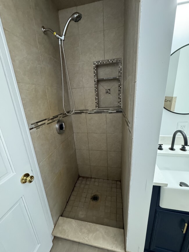 Master shower - 465 N Burkhart Rd