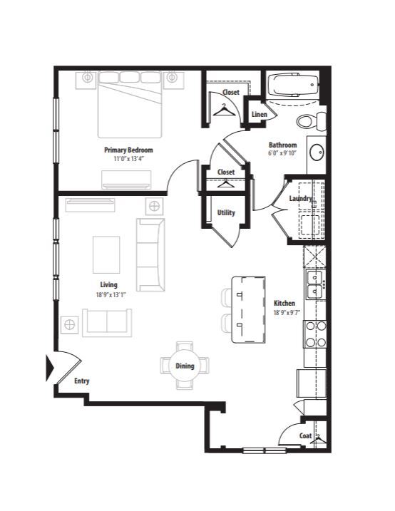 Floorplan - Ridge at Castle Rock Apartments