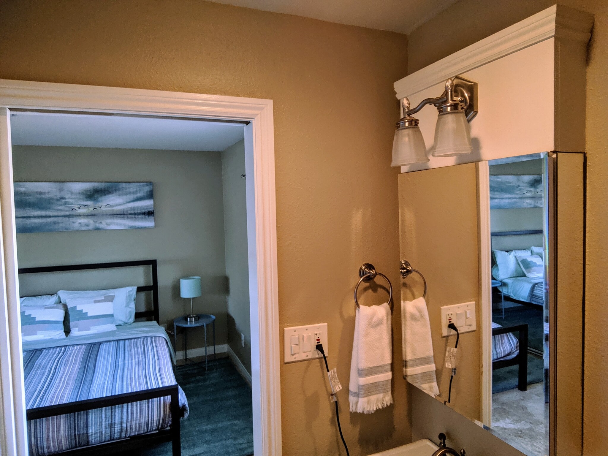 Looking into Master from Bathroom - 4848 Diane Ave