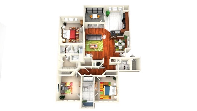 Floorplan - Avenue at Timberlin Park
