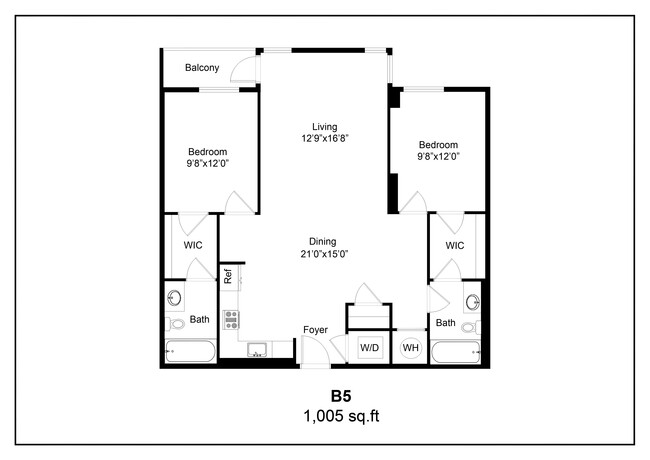 Floorplan - MDXL Flats